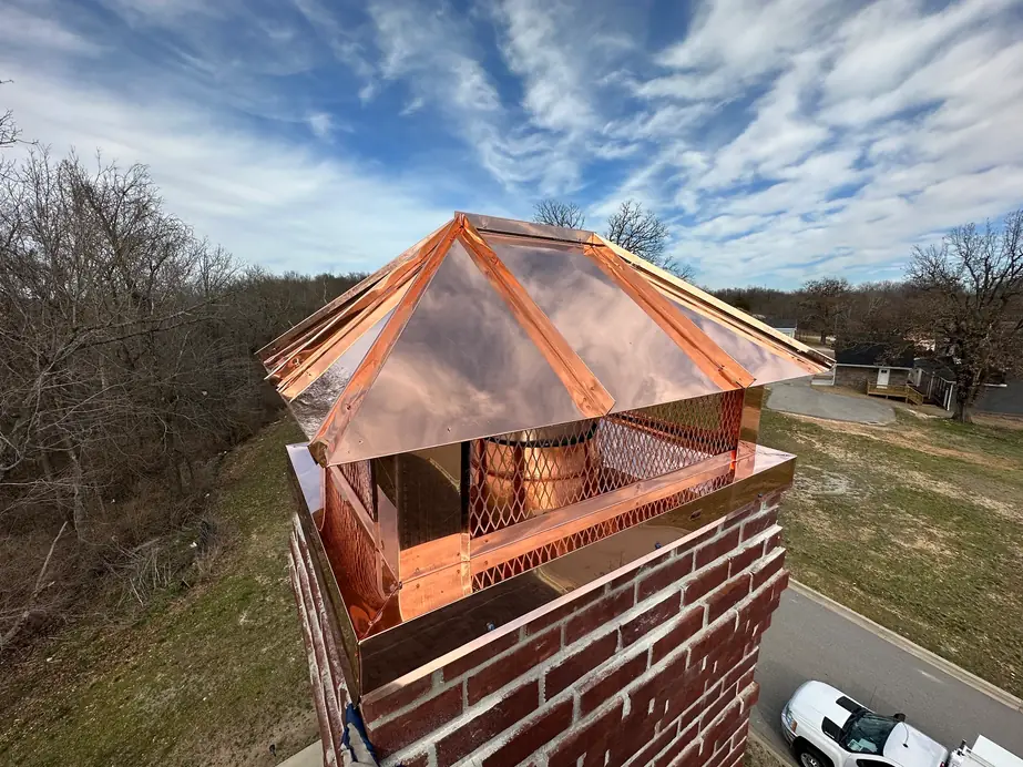 Chimney leak repair, crowns and caps